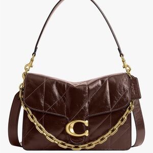 COACH Chain Tabby Shoulder Bag 30
